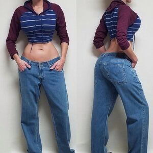 VINTAGE 90s Levi's Silver Tab Loose Fit Baggy Fit Light Wash Grunge Skater Jeans